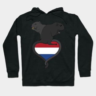 Gerbil Netherlands (dark) Hoodie